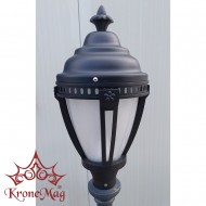 Kültéri Alumínium Kandeláber-Lámpafej KUZINO MINI 