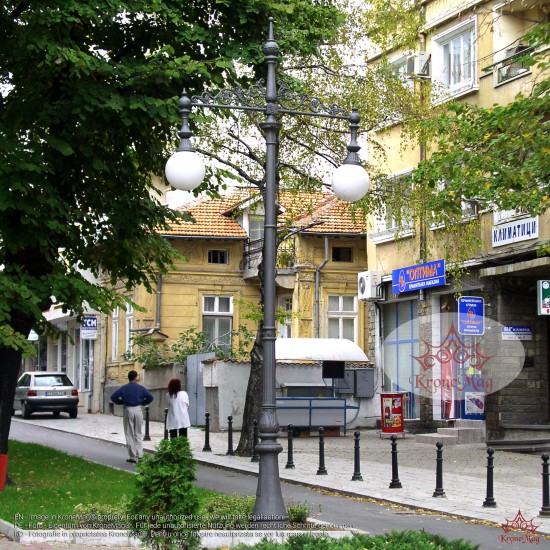 Közvilágítási Öntöttvas Kandeláber 1H1-Y2