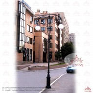 Közvilágítási Öntöttvas Kandeláber M2H2-L2