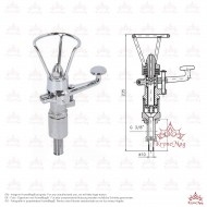 Nyomógombfészkes Csap Köztéri Kutak számára