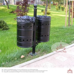 Kültéri, Parki Hulladékgyűjtő URBAN 2