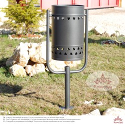 Kültéri, Parki Hulladékgyűjtő URBAN 7