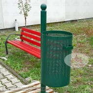 Kültéri Parki Hulladékgyűjtő Kuka URBAN 1.P.S