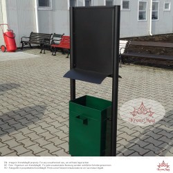 Kültéri, Parki Szemétgyűjtő URBAN 15.CSA Kültéri, Parki Szemétgyűjtő URBAN 15.CSA