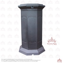 Kültéri, Parki Öntöttvas Hulladékgyűjtő BIN-1-C Kültéri, Parki Öntöttvas Hulladékgyűjtő BIN-1-C