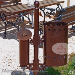 Kültéri, Parki Hulladékgyűjtő URBAN 1.S