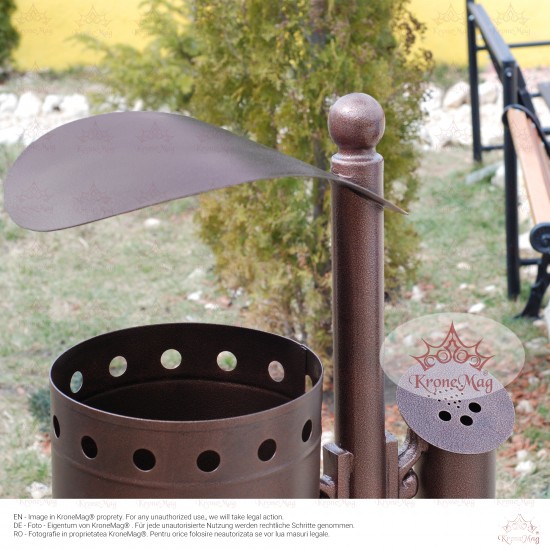 Kültéri,Parki Hulladékgyűjtő URBAN 1 CS