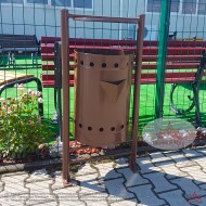 Kültéri Fedeles, Csikktartós Szemetes URBAN 22.CS