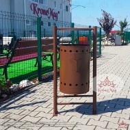 Kültéri Fedeles, Csikktartós Szemetes URBAN 22.CS