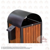 Kültéri, Parki Szemétgyűjtő, Kuka URBAN 9C-1S