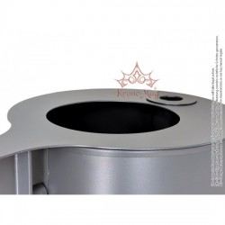 Kültéri Fedeles Szemetes URBAN 30.CS