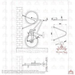 Kültéri Kerékpártároló P5