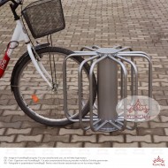 Kültéri Utcai Kerékpártároló STAND-6