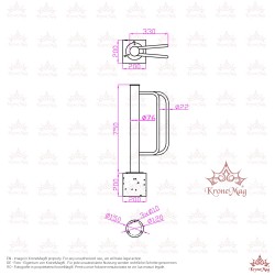 Kültéri Utcai Kerékpártároló STAND-1