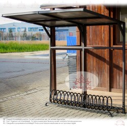 Fedett Kerékpártároló SBA-2.v2