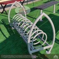 Kültéri Kerékpártároló PARK-10.SP