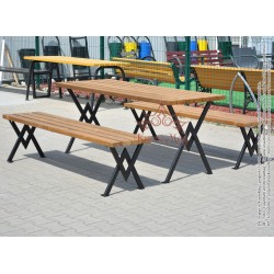 Pad-Asztal Garnitúra, Készlet MALOTT