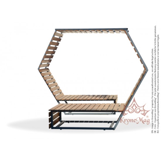 Dupla nyugágy tetővel DSAL-1