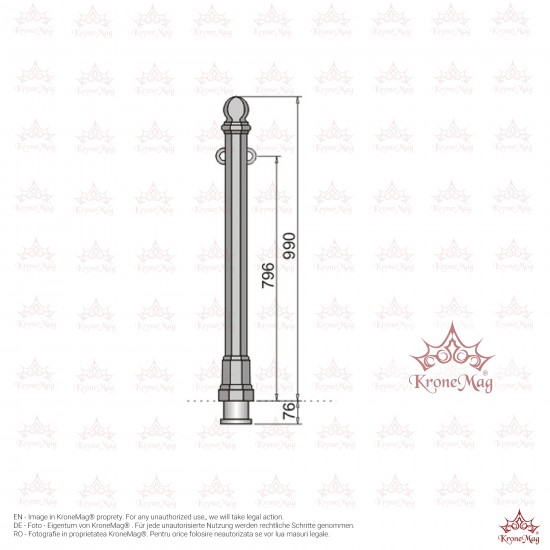 Forgalomterelő,Poller,Térelzáró 907