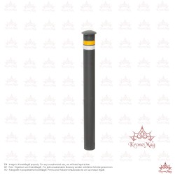 Forgalomterelő Csőpoller Térelzáró DEL-4.B