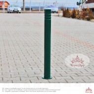 Öntöttvas-Acél Térelhatároló, Poller DEL-4F