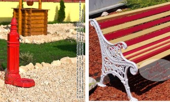 Márciusban a kertben