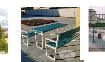 Testreszabott utcabútor, kerti bútor