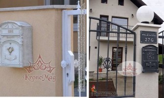 Aluminium fali - és talpas postaládák