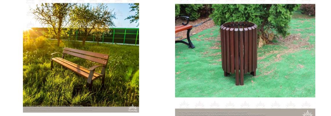 Turistalét és utcabútorok