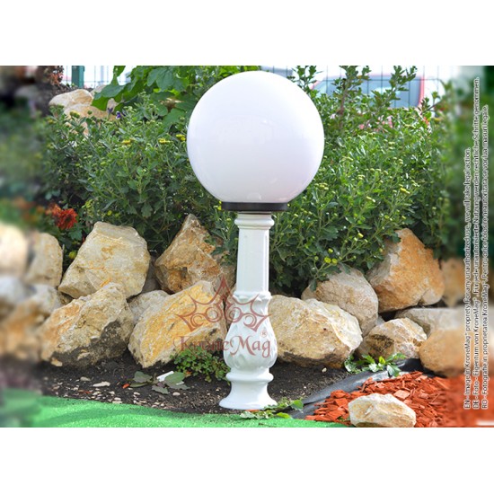 Kerti Öntöttvas Álló lámpa SI-950 GLOB300A