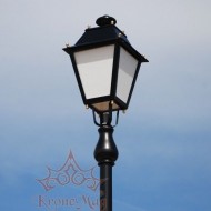Kerti, Teraszi Fém-Öntöttvas Kandeláber 2PP