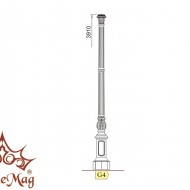 Közvilágítási Öntöttvas Kandeláber G4-H2