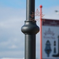 Köztéri Parki Fém - Öntöttvas Lámpaoszlop Kandeláber UNIO-M87