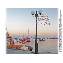 Köztéri Parki Öntöttvas Kandeláber 315-2