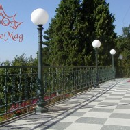 Kerti Öntöttvas Kandeláber A-1b