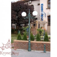 Köztéri, Parki Öntöttvas Kandeláber B1-C2