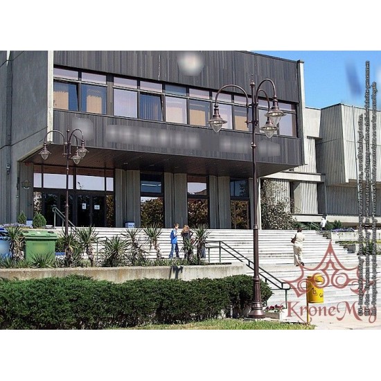 Közvilágítási Öntöttvas Kandeláber T28-H3