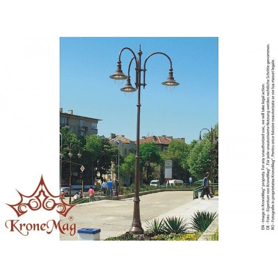 Közvilágítási Öntöttvas Kandeláber T28-H3