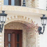 Kerti Díszes Öntöttvas Falikar, Lámpa ME109.PALASIO