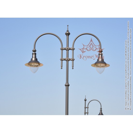 Közvílágitási Öntöttvas Kandeláber T28-H2