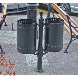 Kültéri, Parki Hulladékgyűjtő K11