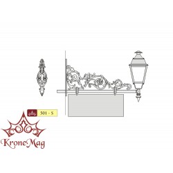 Öntöttvas Cégtábla 501-S